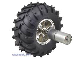 25D Motor with Dagu Wild Thumper wheel